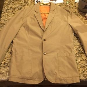 Fossil blazer in tan color